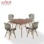 ست میز و صندلی ناهار خوری هوگر 4 نفره مدل TH85-S-AnT