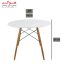 ست میز و صندلی ناهار خوری هوگر 4 نفره مدل TH85-C-W-M