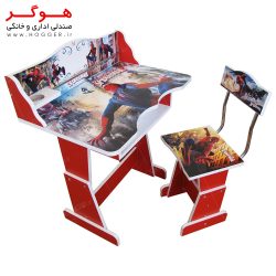 میز و صندلی تحریر کودک مدل مرد عنکبوتی